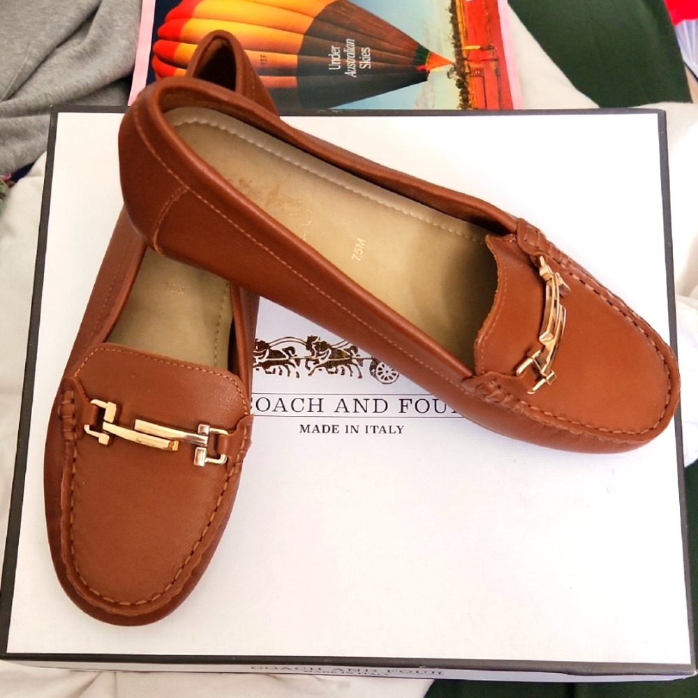 Coach Women's Brown Loafers